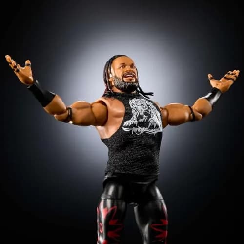 WWF WWE Elite Action Figure Series 118 Jacob Fatu 6-inch | Authentic Collectible with 25 Articulation Points thumbnail 3