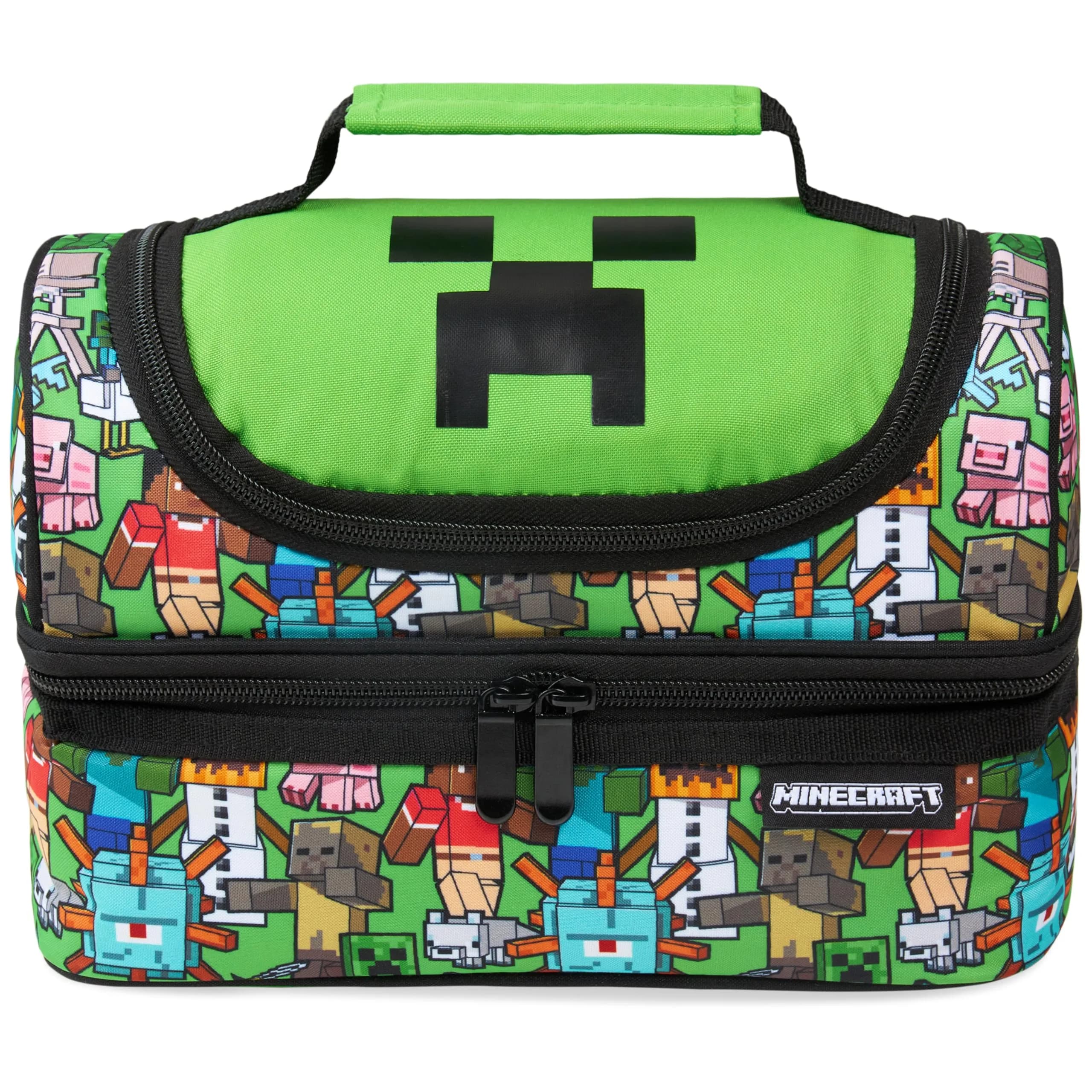Minecraft Insulated Lunch Bag for Kids Creeper | Durable, Cool & Perfect for School & Outings - main product image
