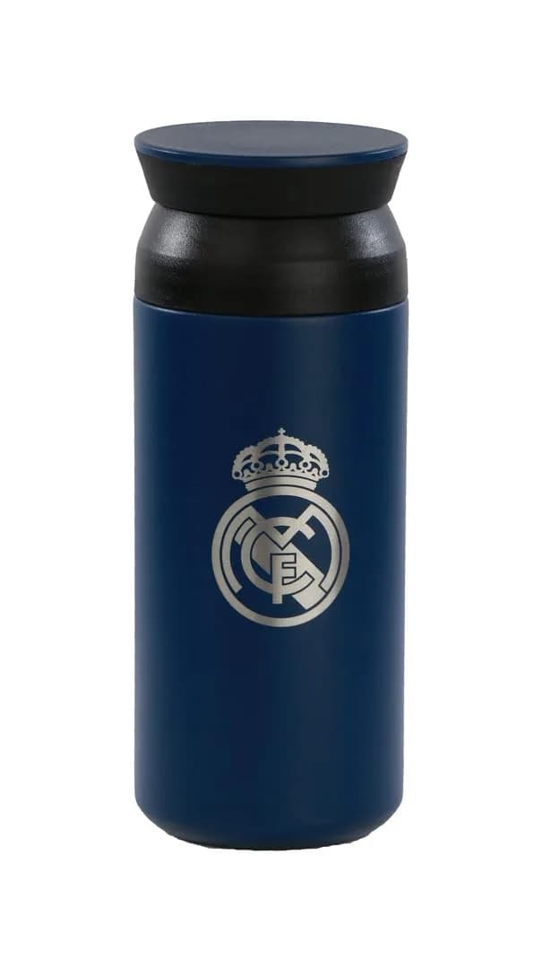 SAFTA Real Madrid 3rd Team Thermos 350ml | Double Insulated Stainless Steel, 12h Hot & 24h Cold - main product image