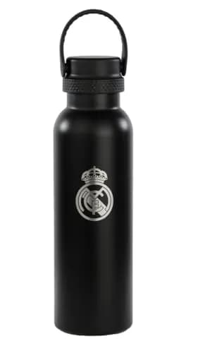 SAFTA Real Madrid 24/25 Stainless Steel Thermos Flask 600 ml | Double Insulation, Navy, Casual thumbnail 1