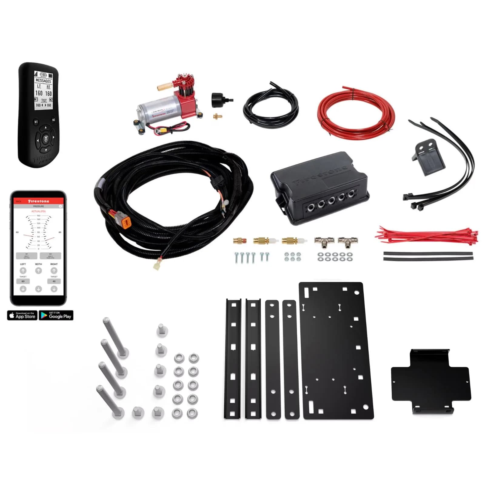 Airide Firestone Air Command Dual Wireless App & Remote Compressor Kit | 100 PSI Dual Path Easy Install - main product image