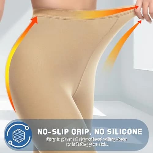 beister Compression Leggings 15-20 mmHg Footless Waist-High Tights | Graduated Support for Leg Health thumbnail 7