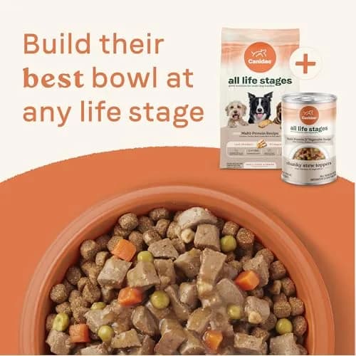 CANIDAE All Life Stages Chunky Stew Toppers 12.7 oz | Multi-Protein & Vegetable, Made in USA thumbnail 9