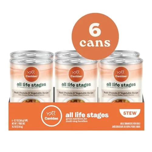 CANIDAE All Life Stages Chunky Stew Toppers 12.7 oz | Multi-Protein & Vegetable, Made in USA thumbnail 2