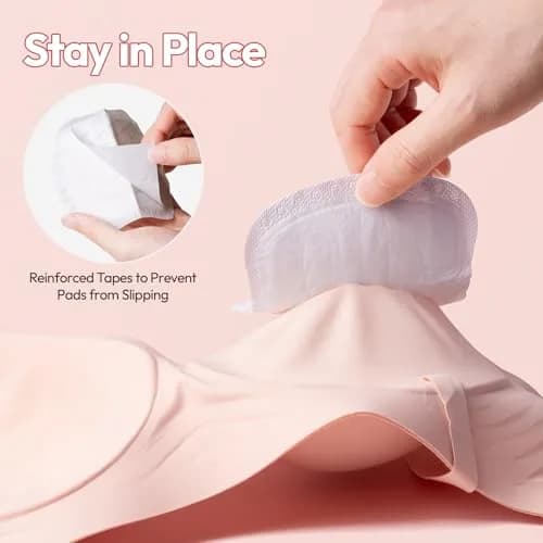 NCVI Ultra-Thin Nursing Pads 110 Count | Leak-Proof & Breathable for Moms thumbnail 8
