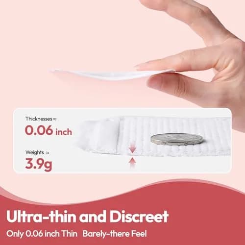 NCVI Ultra-Thin Nursing Pads 110 Count | Leak-Proof & Breathable for Moms thumbnail 2