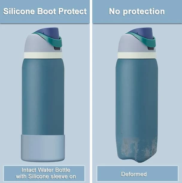 Affute Silicone Boot for Owala Water Bottle 24 oz (710 ml) | Protects Against Scratches & Dents thumbnail 7