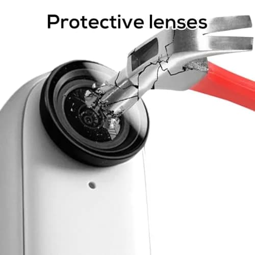 Gosknor Glass Lens Guards for Insta360 GO 3S | 2.2cm (0.87 inch) Protective Cover thumbnail 5
