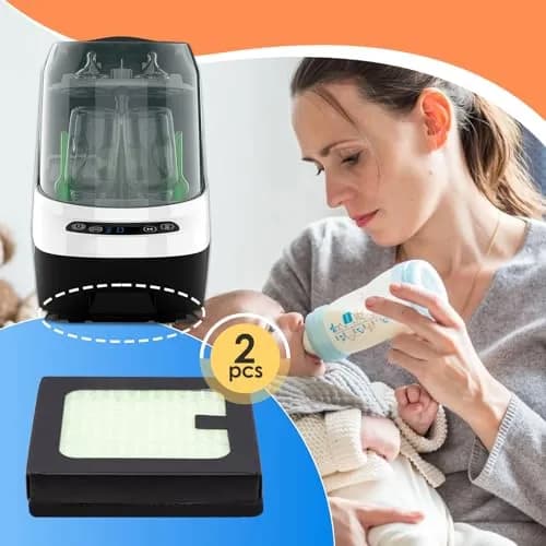 HAVANSIDY HEPA Filter Replacement for Baby Brezza Bottle Dryer & Washer | 2-Pack, Long-Lasting, Easy Install thumbnail 7
