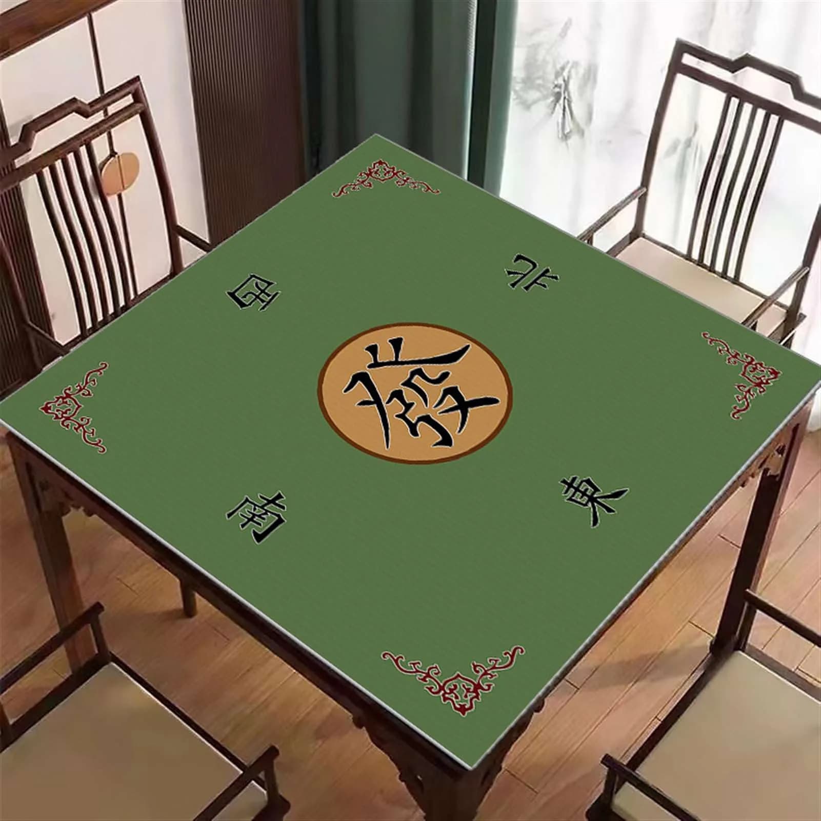 Icegrey Mahjong Table Cover 32" x 32" | Slip-Resistant & Noise-Reducing — Style 2 / 30" X 30"