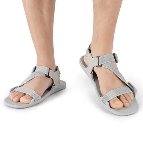 FEFELUIS Men's Wide Barefoot Sandals - Minimalist | Zero Drop | Ultralight Trail Hiking Size 9 thumbnail 2