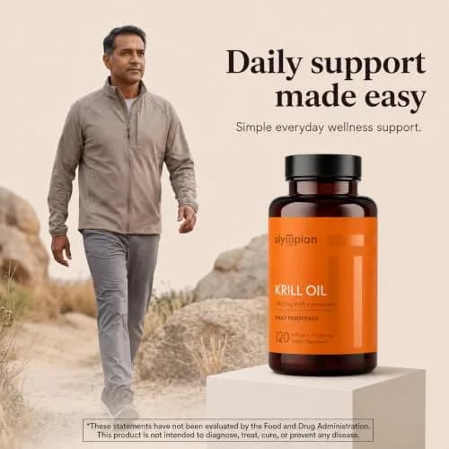 Olympian Labs Antarctic Krill Oil 1000mg with Astaxanthin, 120 Softgels thumbnail 6