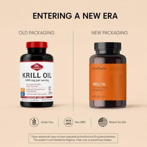 Olympian Labs Antarctic Krill Oil 1000mg with Astaxanthin, 120 Softgels thumbnail 7