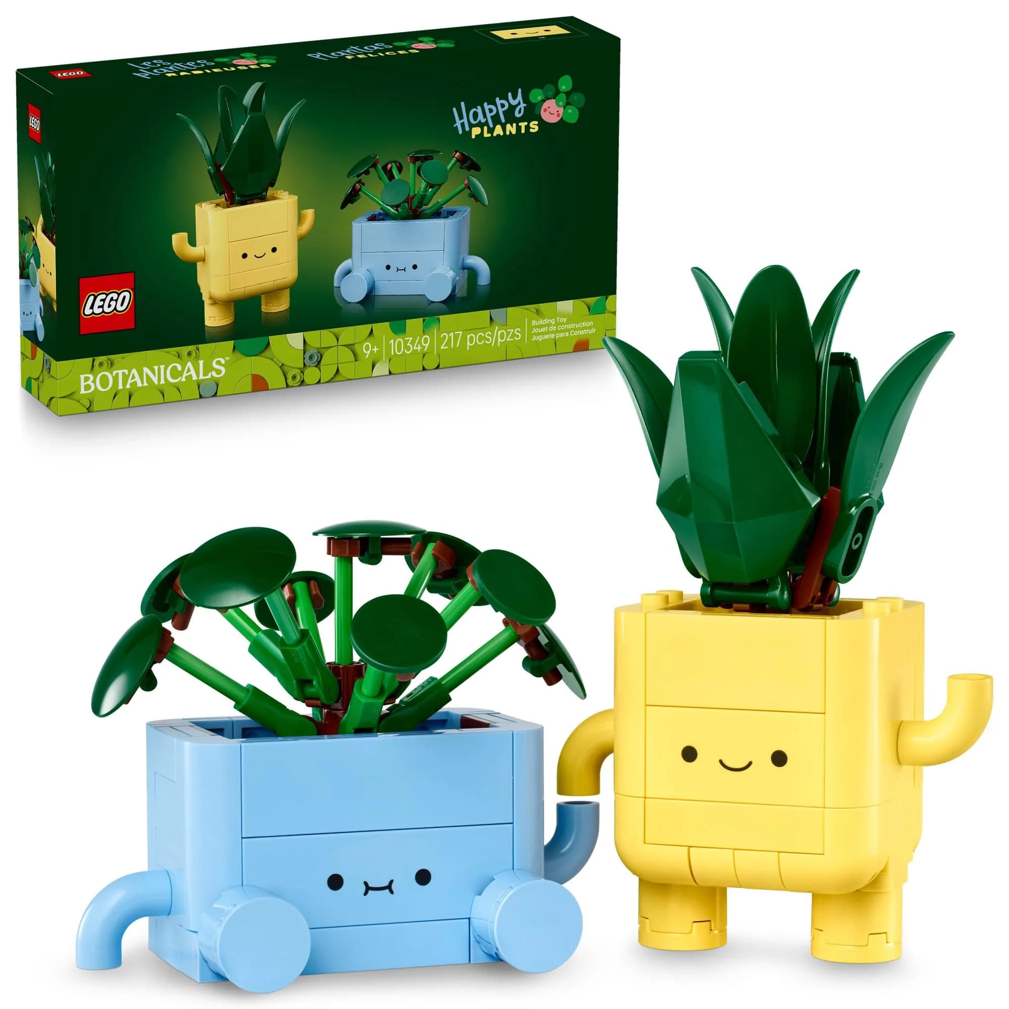 LEGO Happy Plants Building Toy Set for Kids Ages 9+, 217 Pieces | Educational STEM Learning Toy thumbnail 1