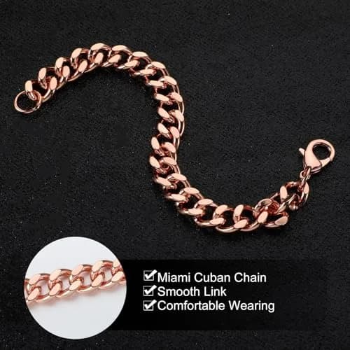 Tondiamo Braided Copper Bracelet 9 Inch (23 cm) | Rustic Style for Men thumbnail 4