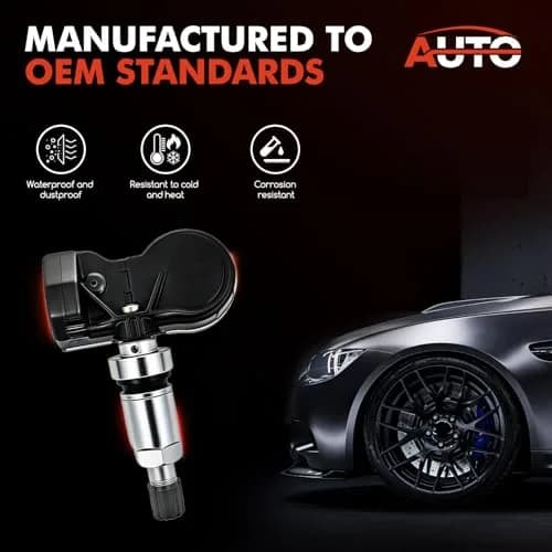AUTO OCCASION 4Pack 315/433MHZ Universal Pre-Programmed TPMS Sensor for BMW | Easy Install & Reliable Performance thumbnail 6