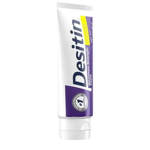 Desitin Maximum Strength Diaper Rash Cream 4.8 oz (9.6 oz Total) | 40% Zinc Oxide Skin Protectant for Treatment & Prevention thumbnail 7