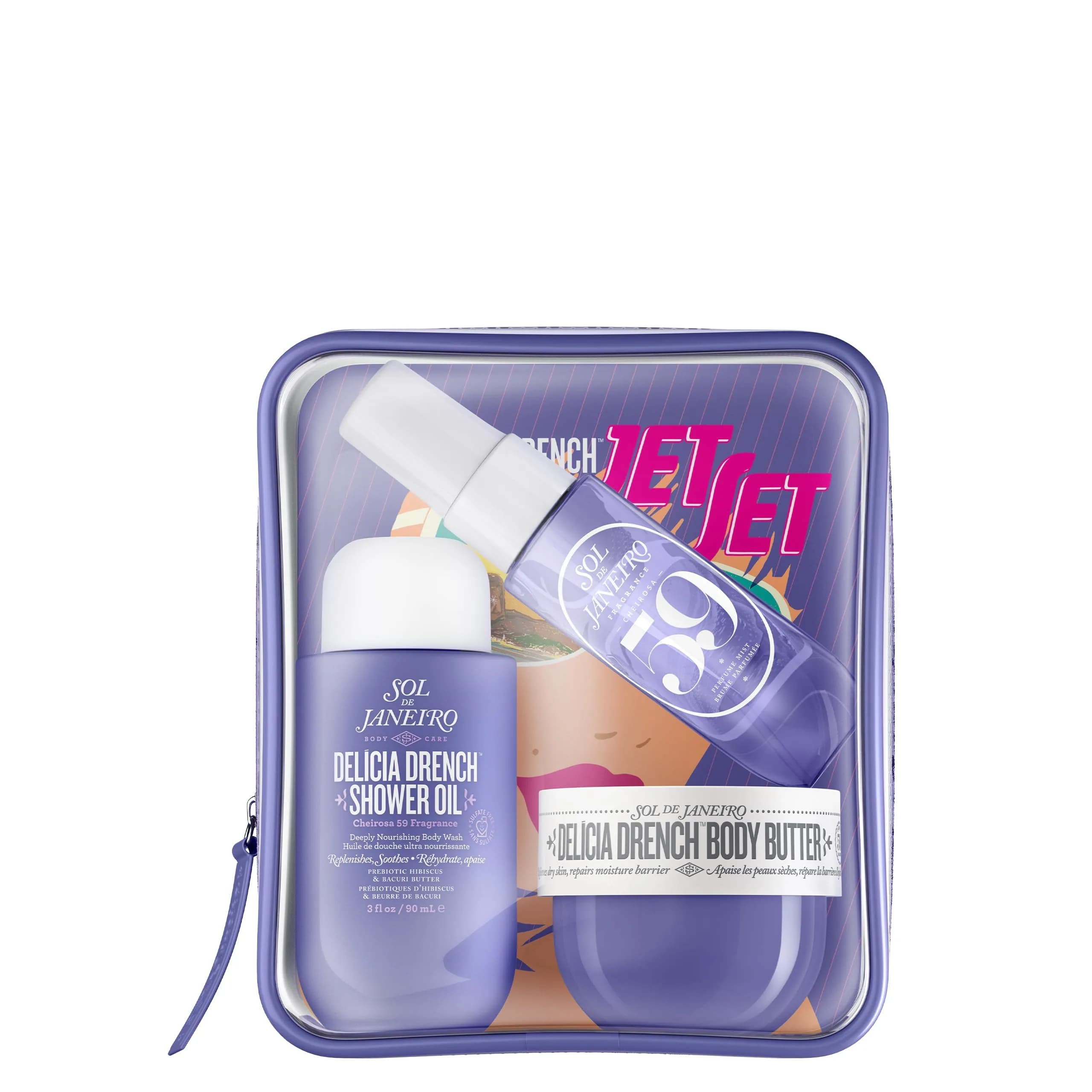 Sol de Janeiro Delicia Drench Jet Set | 30ml (1 Fl Oz) | Hydrating Skin Care Routine