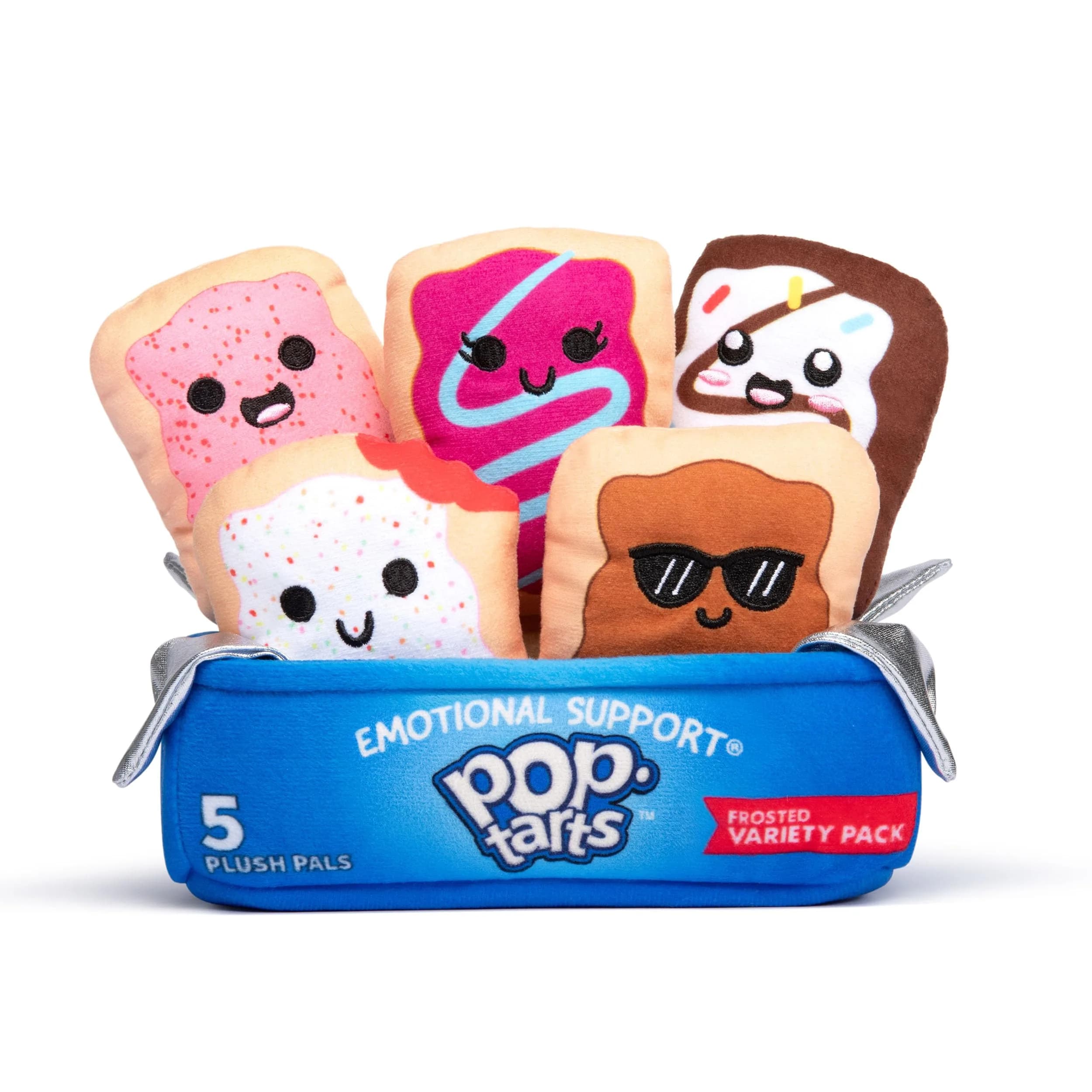 WHAT DO YOU MEME? Pop-Tarts™ Emotional Support 5 Plush Pals (5.5 x 3.2 in) | Multi