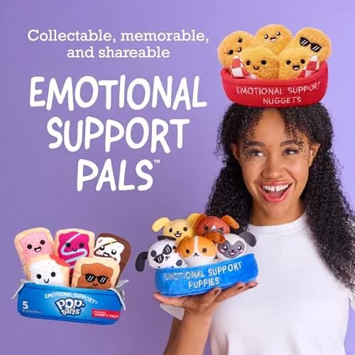 WHAT DO YOU MEME? Pop-Tarts™ Emotional Support 5 Plush Pals (5.5 x 3.2 in) | Multi thumbnail 2