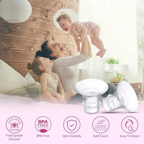 GOCROWEEN 14mm Flange Inserts for 24mm Shields | Reduces Nipple Tunnel to 14mm (4-Pack) thumbnail 6