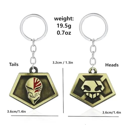 Kbtany Ichigo Soul Reaper License Keychain - Kurosaki Cosplay Charm - Anime Gift thumbnail 2