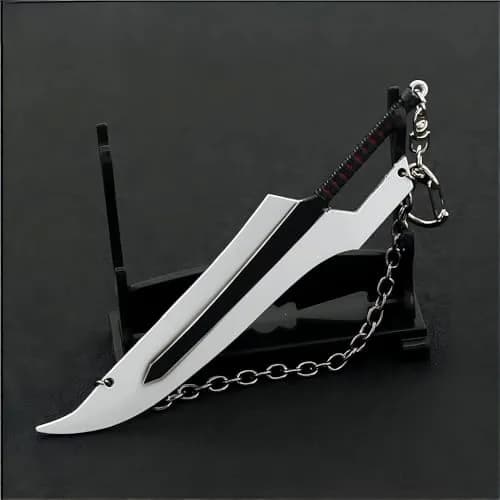 Kbtany Ichigo Bankai Zangetsu Charm Set 3pcs Metal Alloy | Anime Keychain thumbnail 6