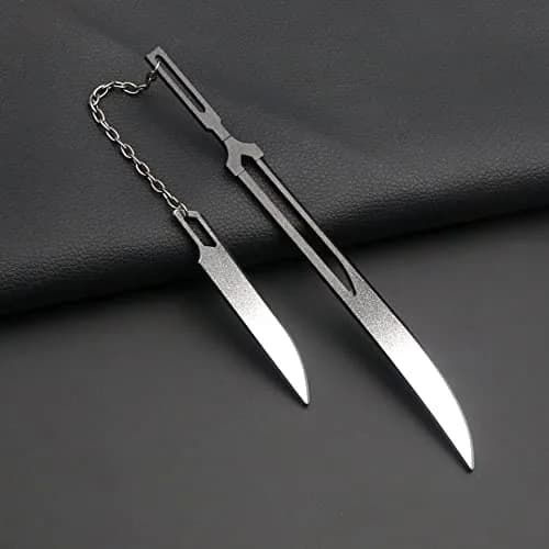 Kbtany Ichigo Bankai Zangetsu Charm Set 3pcs Metal Alloy | Anime Keychain thumbnail 7