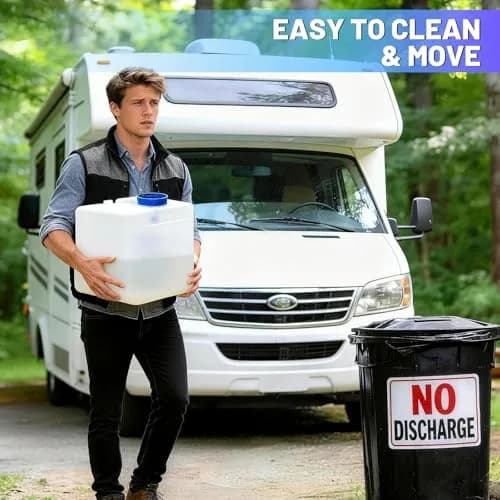 CRAZYTHUR Portable Toilet Gel Powder 50PCS | Solidifies Waste 2x Faster, Odor Lock thumbnail 6