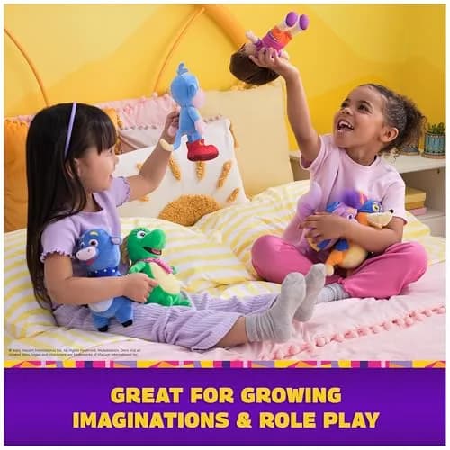 Official Dora Swiper Plush Toy, 8-Inch Stuffed Animal for Ages 3+ | Soft Velvety Fur with Embroidered Details thumbnail 7