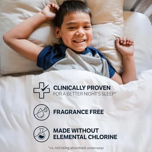 GoodNites Boys Nighttime Underwear S/M (76 Ct) | 100% Leak-Free Protection for Boys 43-68 lbs thumbnail 7