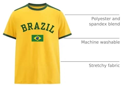 WDIRARA Men's Graphic Print Shirts Tee Streetwear Top Colorblock Jersey | Casual, Stretchable Polyester, Regular Fit, Crew Neck, Short Sleeve thumbnail 4