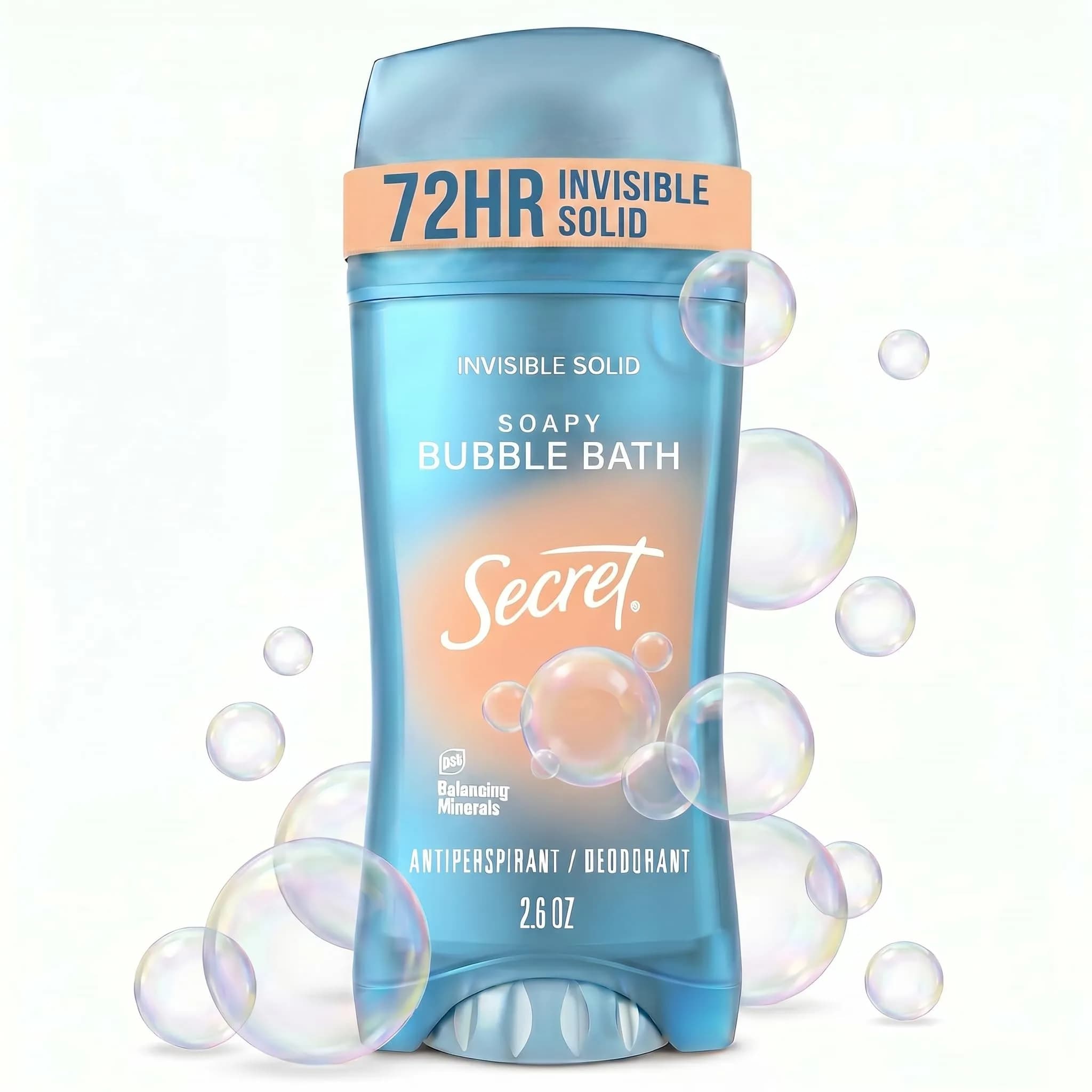 Secret Invisible Solid Antiperspirant Deodorant for Women, Waterlily Scent, 2.6 oz — 2.6 Ounce