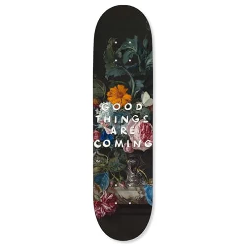 NotoriArt Modern Typography Acrylic Wall Art Die-Cut 8" x 32" | Skateboard Pop Art Decor thumbnail 1