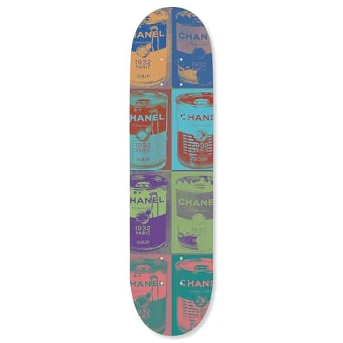 NotoriArt Trendy Pop Acrylic Wall Art Die-Cut 8" x 32" | Skateboard Pop Art Decor thumbnail 1