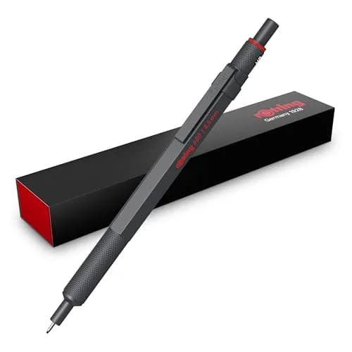 Rotring 600 Mechanical Pencil 0.5 mm Silver | Precision Drafting Tool thumbnail 1