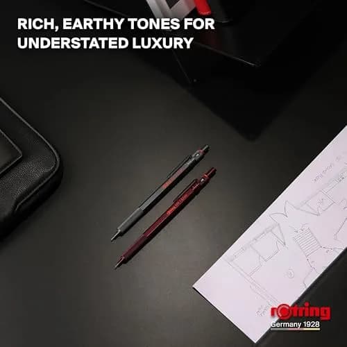 Rotring 600 Mechanical Pencil 0.5 mm Silver | Precision Drafting Tool thumbnail 8
