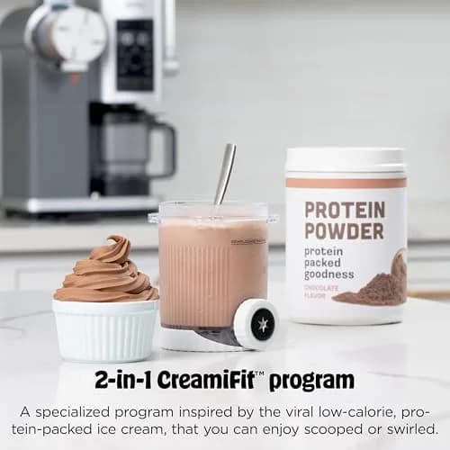 Ninja CREAMi Scoop & Swirl 13-in-1 Ice Cream and Soft Serve Maker NC701 | 16 oz (473 ml) Capacity thumbnail 8