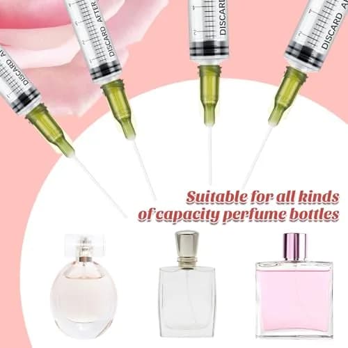 Geiserailie Perfume Syringe Extractor 5ml & 10ml | Refillable Decant Kit for Perfumes & Liquids thumbnail 6