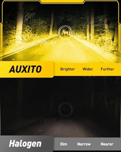 AUXITO Upgraded H11/H8 LED Fog Light Bulbs 3000K Amber Yellow 1:1 Mini Size Pack of 2 | Enhanced Visibility for Indian Roads thumbnail 5