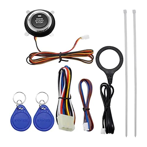 laffoonparts Smart RFID Push Engine Start Button Kit & Keyless Entry System | One Touch Car Start & Anti-Theft thumbnail 7