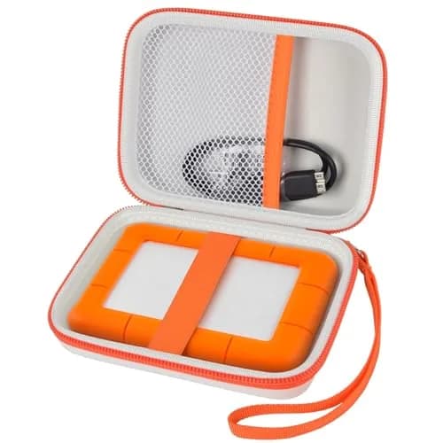 ALKOO Case for LaCie Rugged Mini 1TB-5TB External Hard Drive | Protects Drive & Accessories thumbnail 1