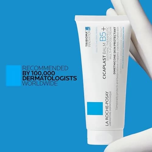 La Roche-Posay Cicaplast Balm B5+ Healing Ointment 100ml (3.38 Fl Oz) | Soothes Dry, Irritated Skin thumbnail 8