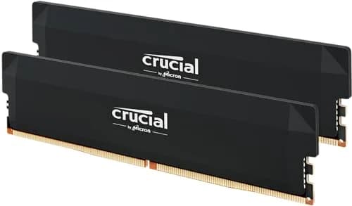 Crucial Pro DDR5 RAM 64GB Kit (2x32GB) 6000MHz CL40 | Overclocking Gaming Memory, Intel XMP & AMD Expo Compatible thumbnail 1