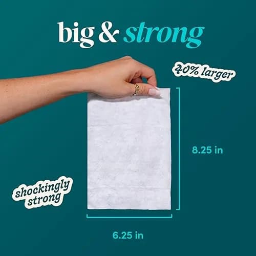 goodwipes Flushable Wipes Shea Coco 300 Count (Pack of 6) | Septic Safe & Extra Large for Superior Clean thumbnail 3