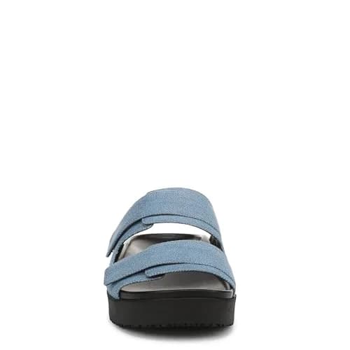 Vionic Riviera Slide Sandals Medium Denim Fabric Women's US 11 (2.27 kg / 5 lb) | APMA Accepted Arch Support thumbnail 6