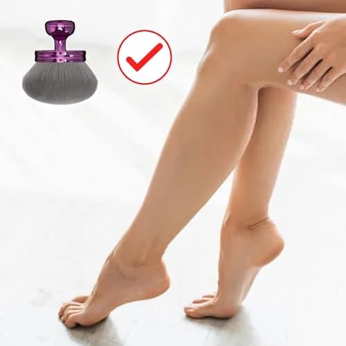 BABYSHEEP Extra Large Kabuki Leg & Body Makeup Brush 3.2inch Round Head | Flawless Self Tanner & Body Makeup Application thumbnail 6
