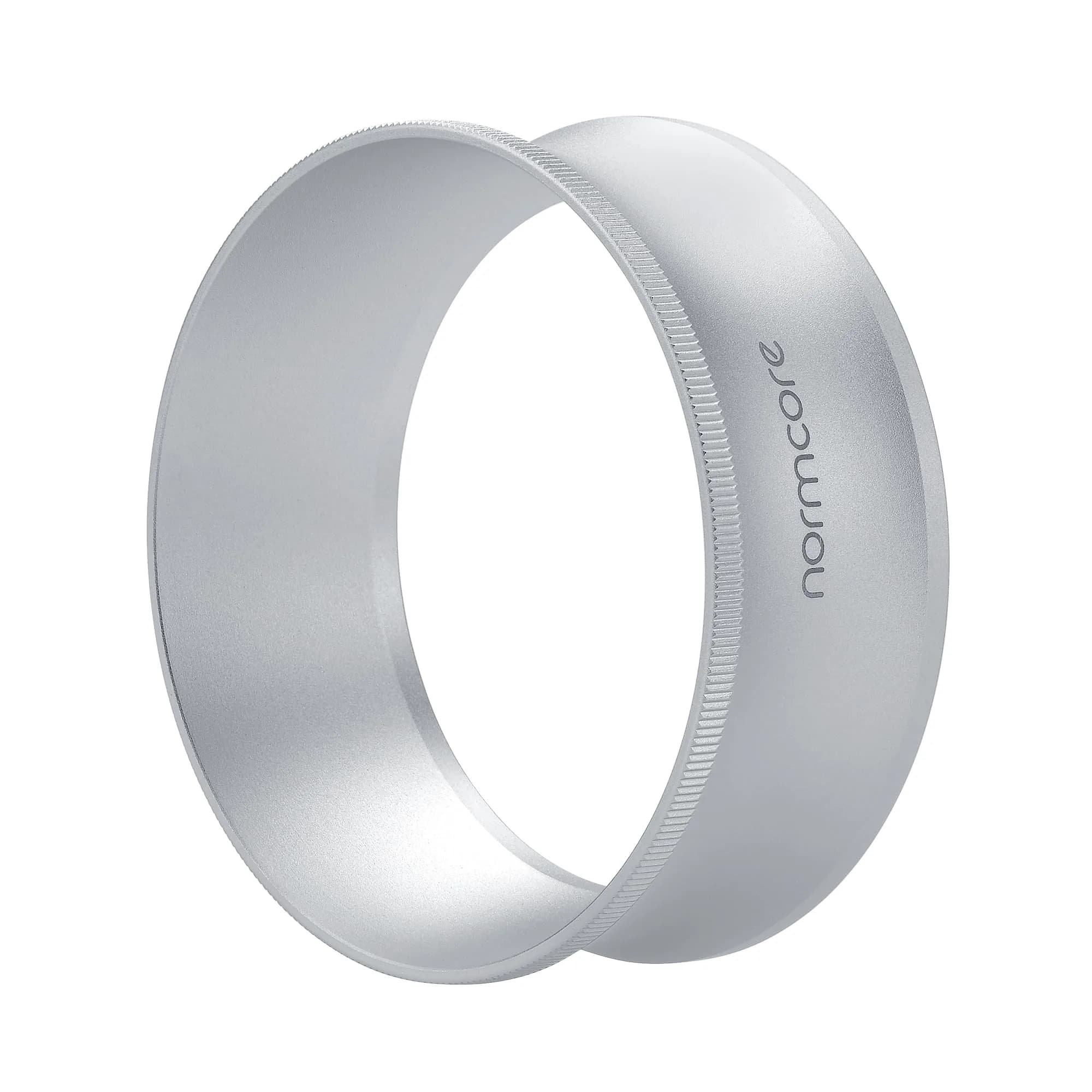 Normcore 58mm Magnetic Dosing Funnel V2 Tall Version | Anodized Aluminum Espresso Coffee Dosing Ring for Breville Portafilter — Silver / 58mm - Tall