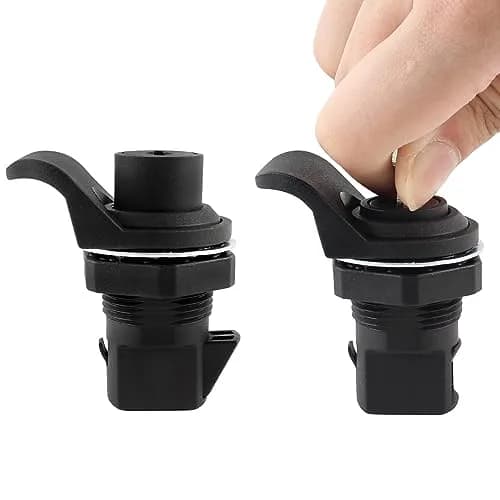 HOWDIA 4Pcs Push Button Lock Glove Box Latch | Corrosion-Resistant, Easy Install, Versatile Replacement (55MM) thumbnail 4