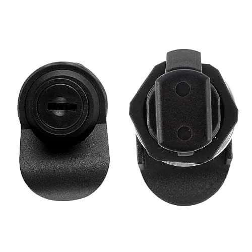 HOWDIA 4Pcs Push Button Lock Glove Box Latch | Corrosion-Resistant, Easy Install, Versatile Replacement (55MM) thumbnail 7